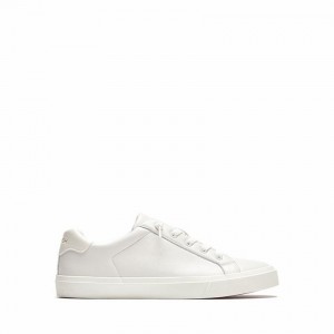 Women's Rockfish 775 Classic Microfibre Trainers Low-Top Sneakers White | NZA303NW