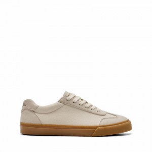 Women's Rockfish 901 Dwr German Army Trainer Canvas Low-Top Sneakers Beige | QLB3346EX