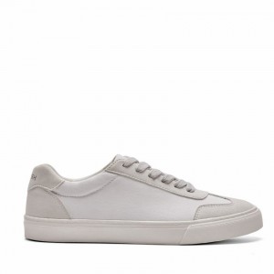 Women's Rockfish 901 Dwr Trainers German Army Trainer Canvas Low-Top Sneakers White Grey | LTE819TQ