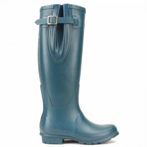 Women's Rockfish Everyday Tall Side Adjustable Wellington Boots Blue | NMG4161BG