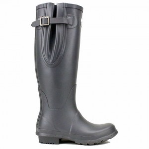 Women's Rockfish Everyday Tall Side Adjustable Wellington Boots Grey | LUI4712YC