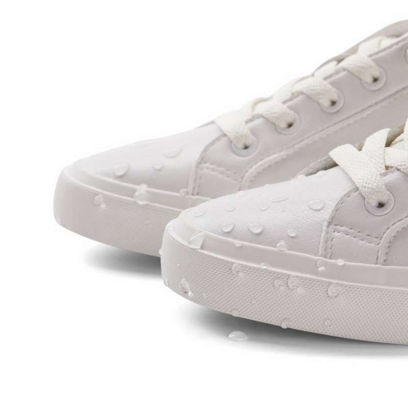 Women's Rockfish 775 Classic Microfibre Trainers Low-Top Sneakers White | NZA303NW