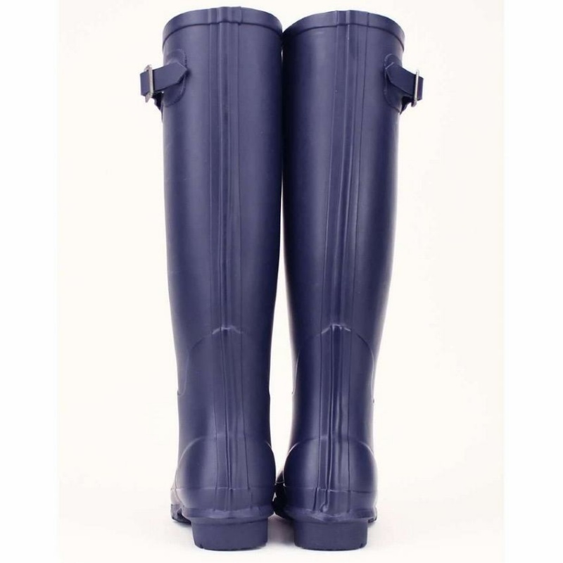 Women's Rockfish Classic Tall Wellington Boots Navy Blue | YMX3479GA