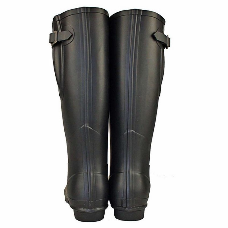 Women's Rockfish Everyday Thermal Tall Side Adjustable 3mm Neoprene Insulated Wellington Boots Black | EQQ929YI