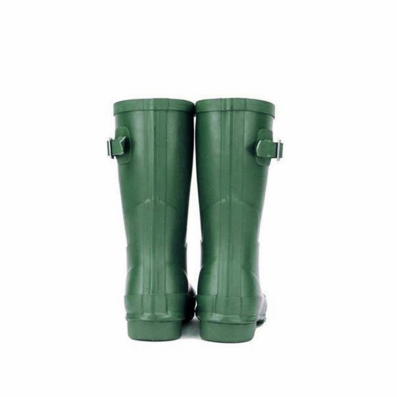 Women's Rockfish Three Quarter Short Wellington Boots Green | DFI5518MO